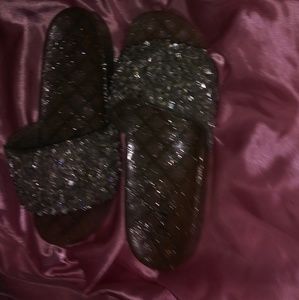 Glitter slides